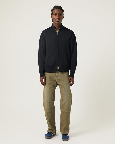 Organic Zip-Zip Cardigan-Alpafina-Corridor