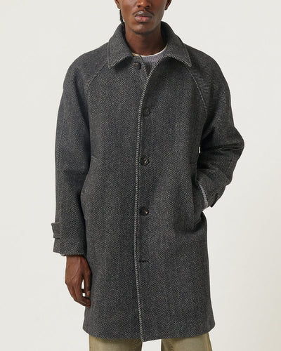 Herringbone Raglan - Charcoal-Raglan-LCP-Corridor