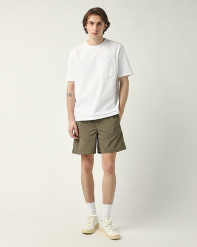 Nylon Shorts - Army-Draw String Shorts-Corridor-Corridor