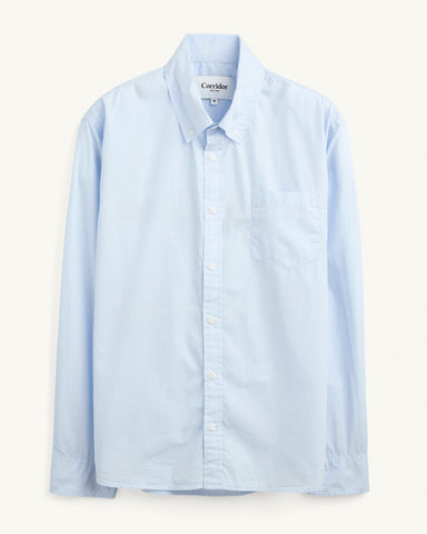 Poplin LS - Light Blue