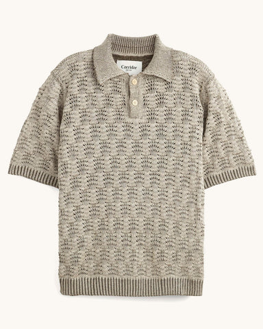 Cable Lace Polo