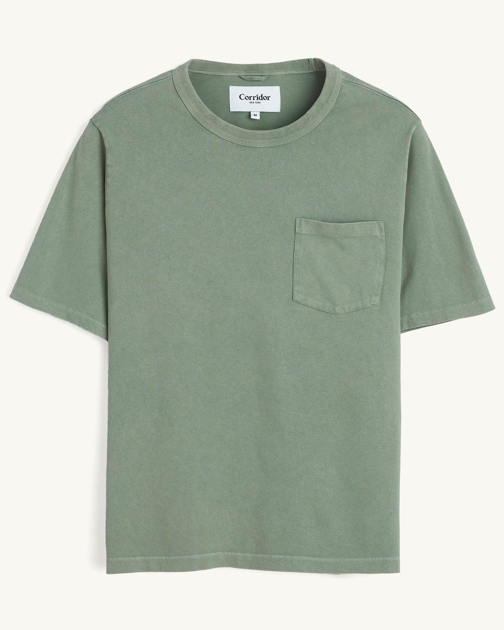 Garment Dye Tee - Seafoam-T-Shirt-Siena-Corridor