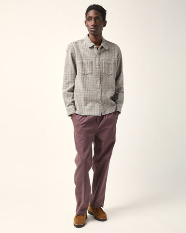 Reverse Tweed LS - Grey