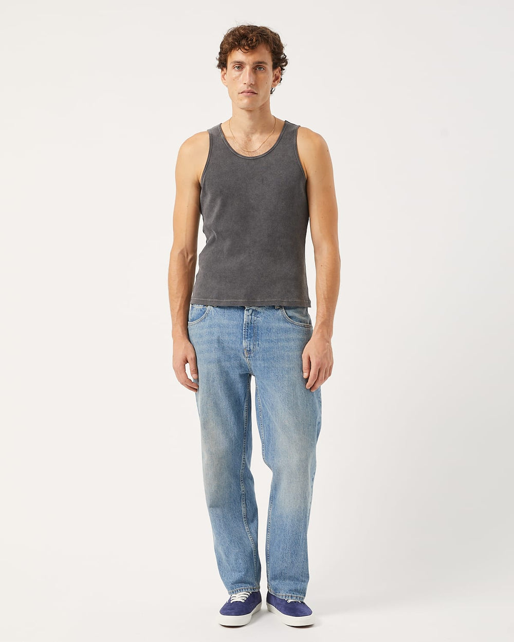 Ribbed Tank - Black-Tank Top-Siena-Corridor