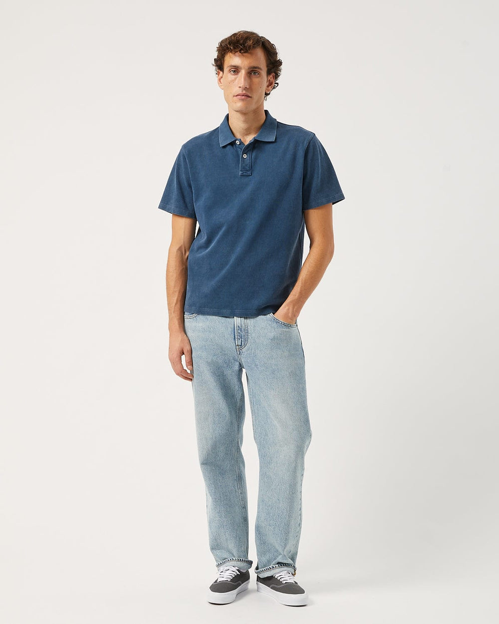 Pique Polo - Navy-T-Shirt-Siena-Corridor