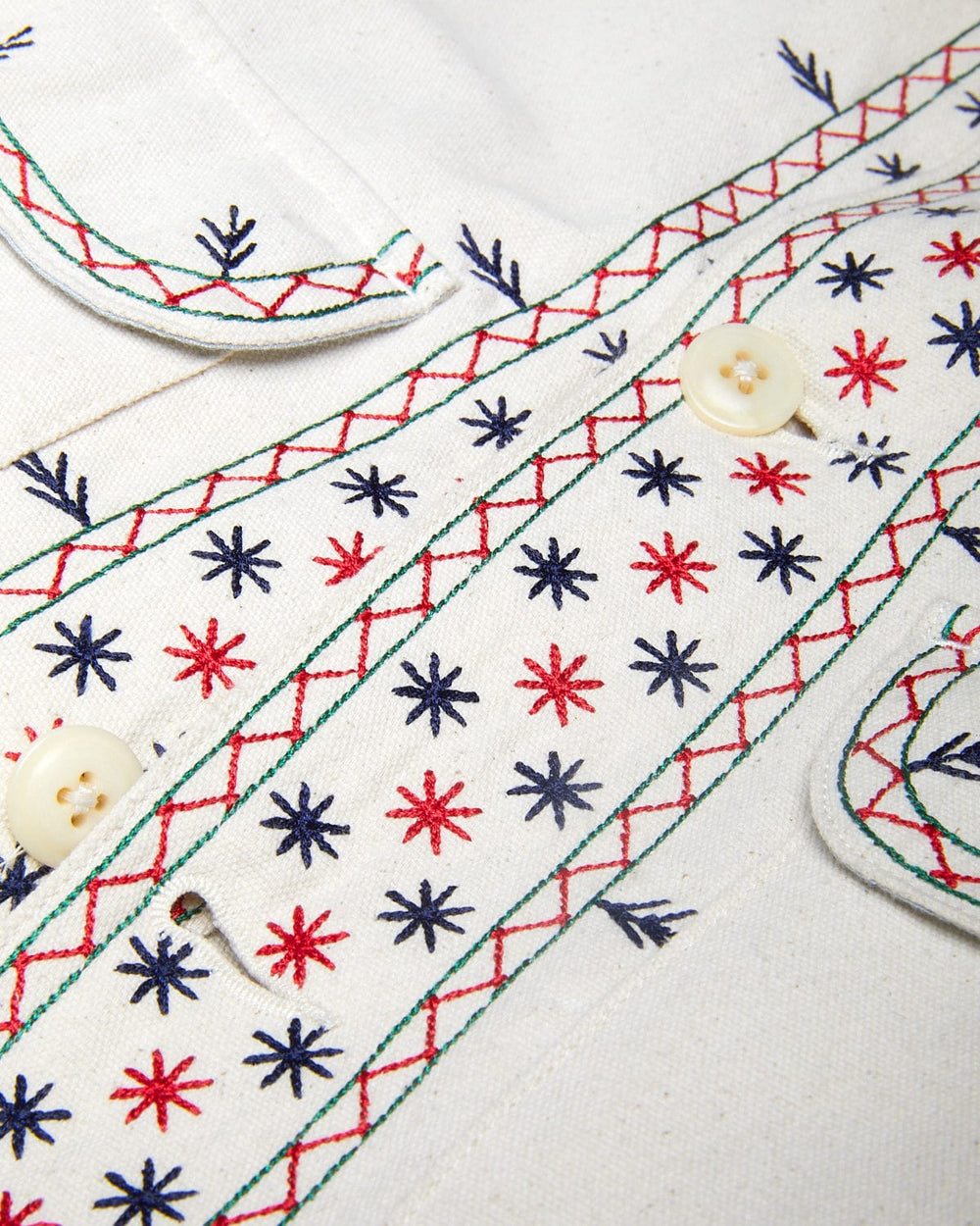Starlight Embroidered Military Jacket-Military Jacket-Corridor-Corridor