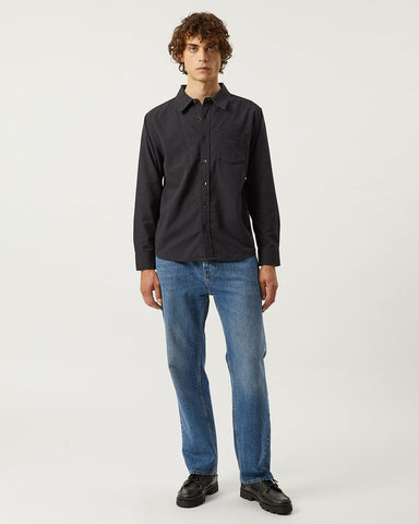 Linen Cotton LS - Black