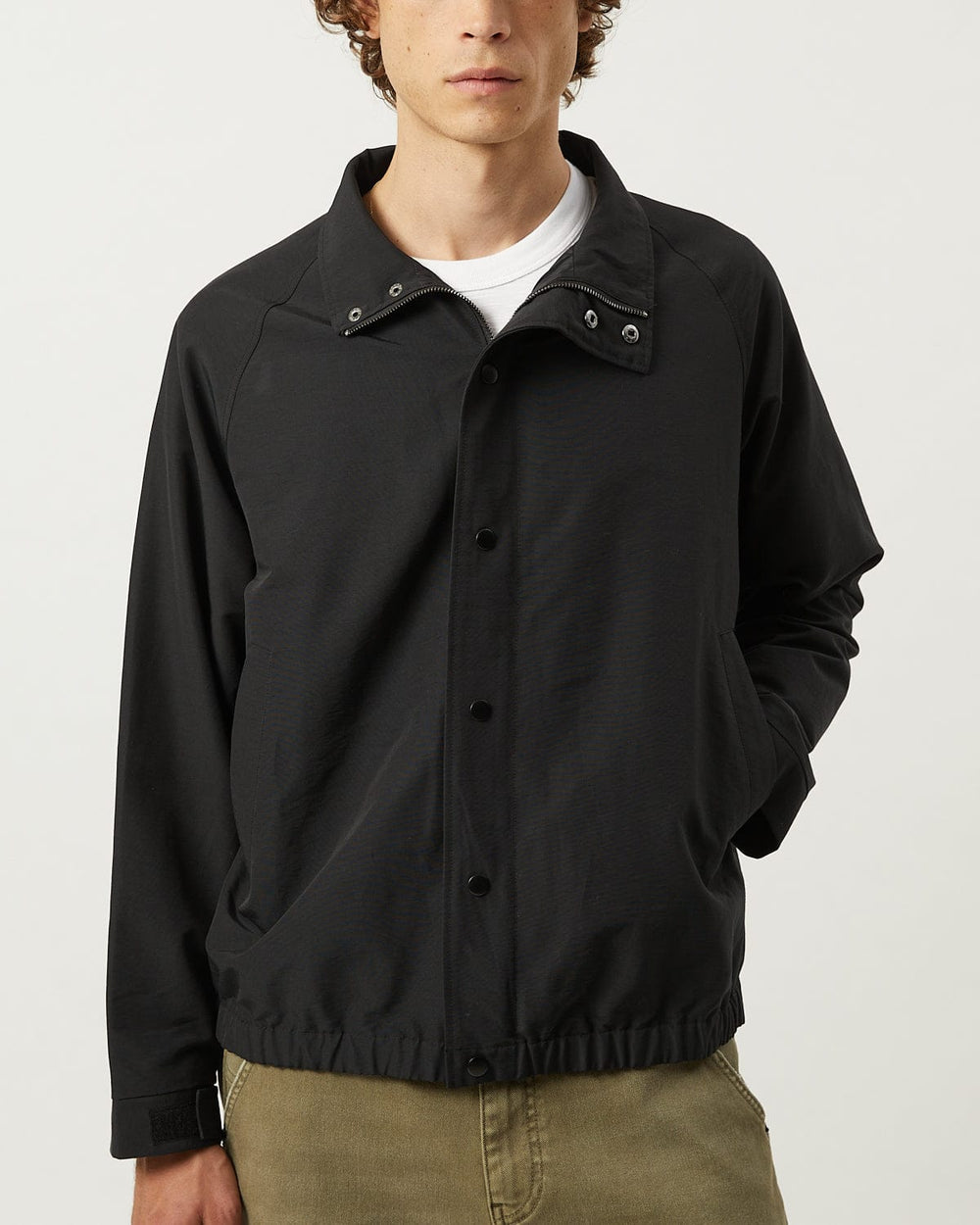 Dock Jacket - Black-Zip Jacket-Black Q-Corridor
