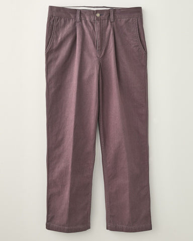 Heavy Twill Trouser - Purple