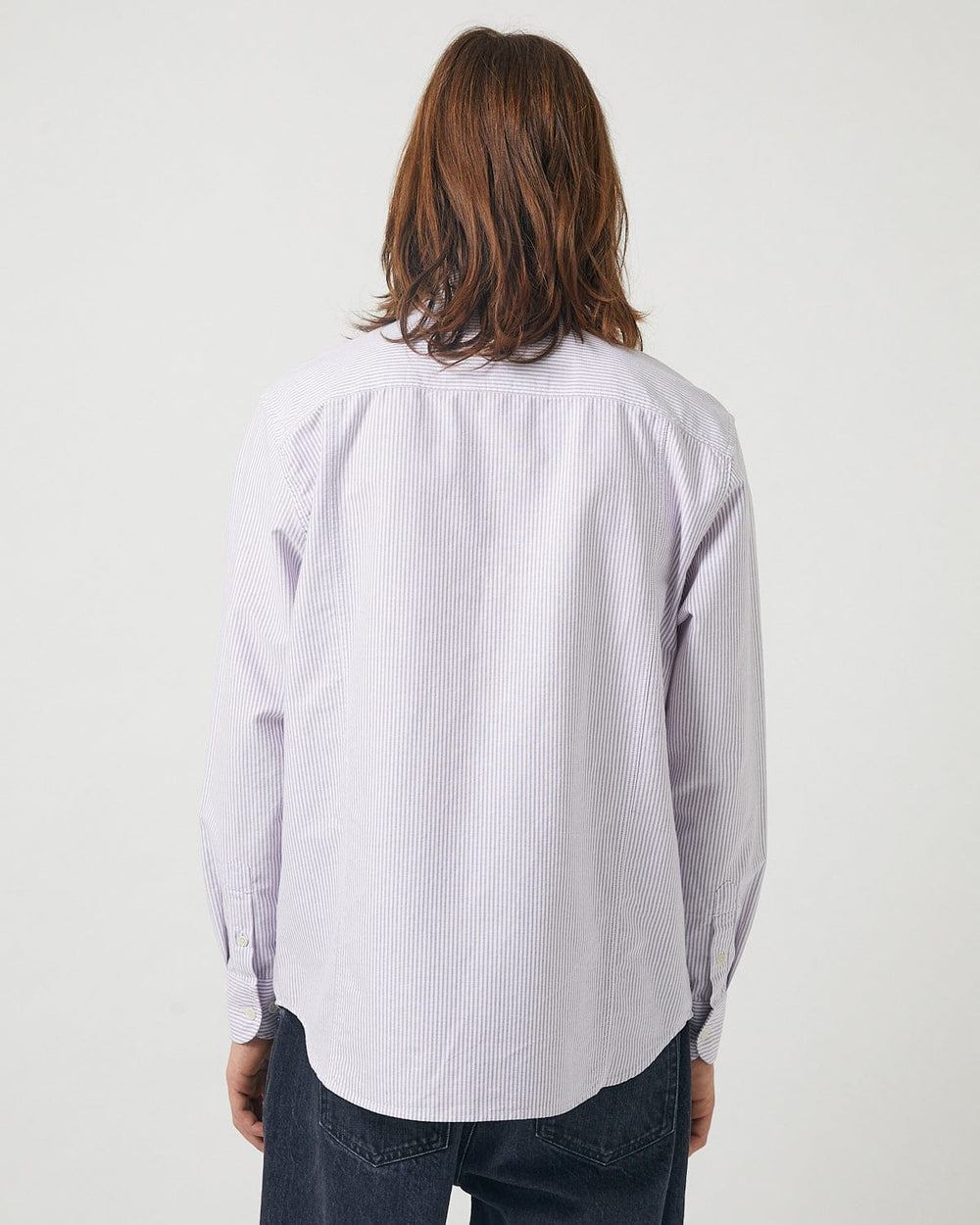 Stripe Oxford LS - Purple-LS-Somelos-Corridor