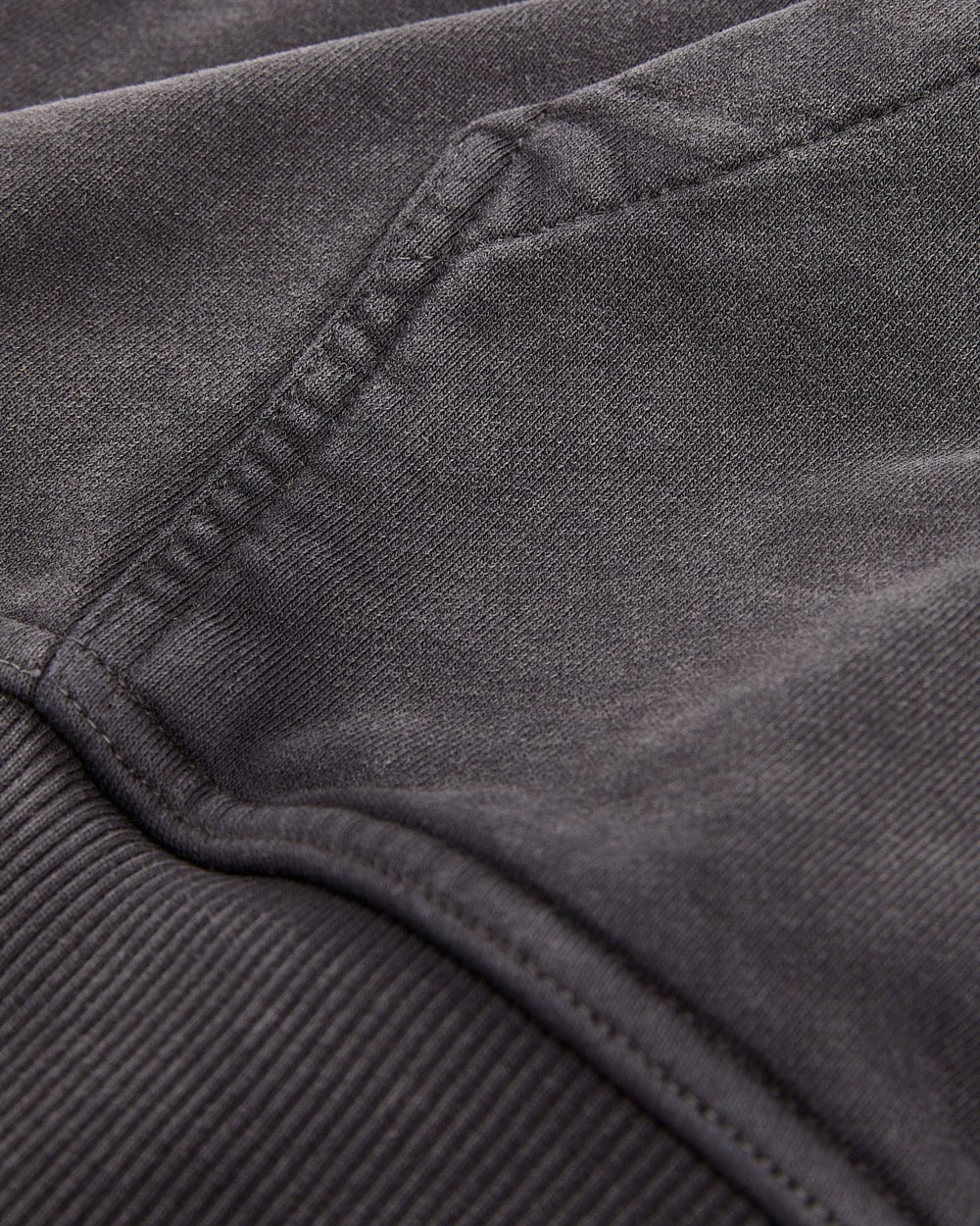 French Terry Hoodie - Black-Sweatshirt-Siena-Corridor
