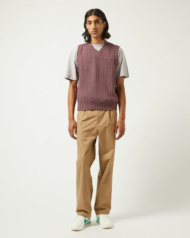 Mercerized Vest - Violet