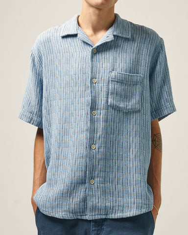 Rainbow Weave SS - Indigo