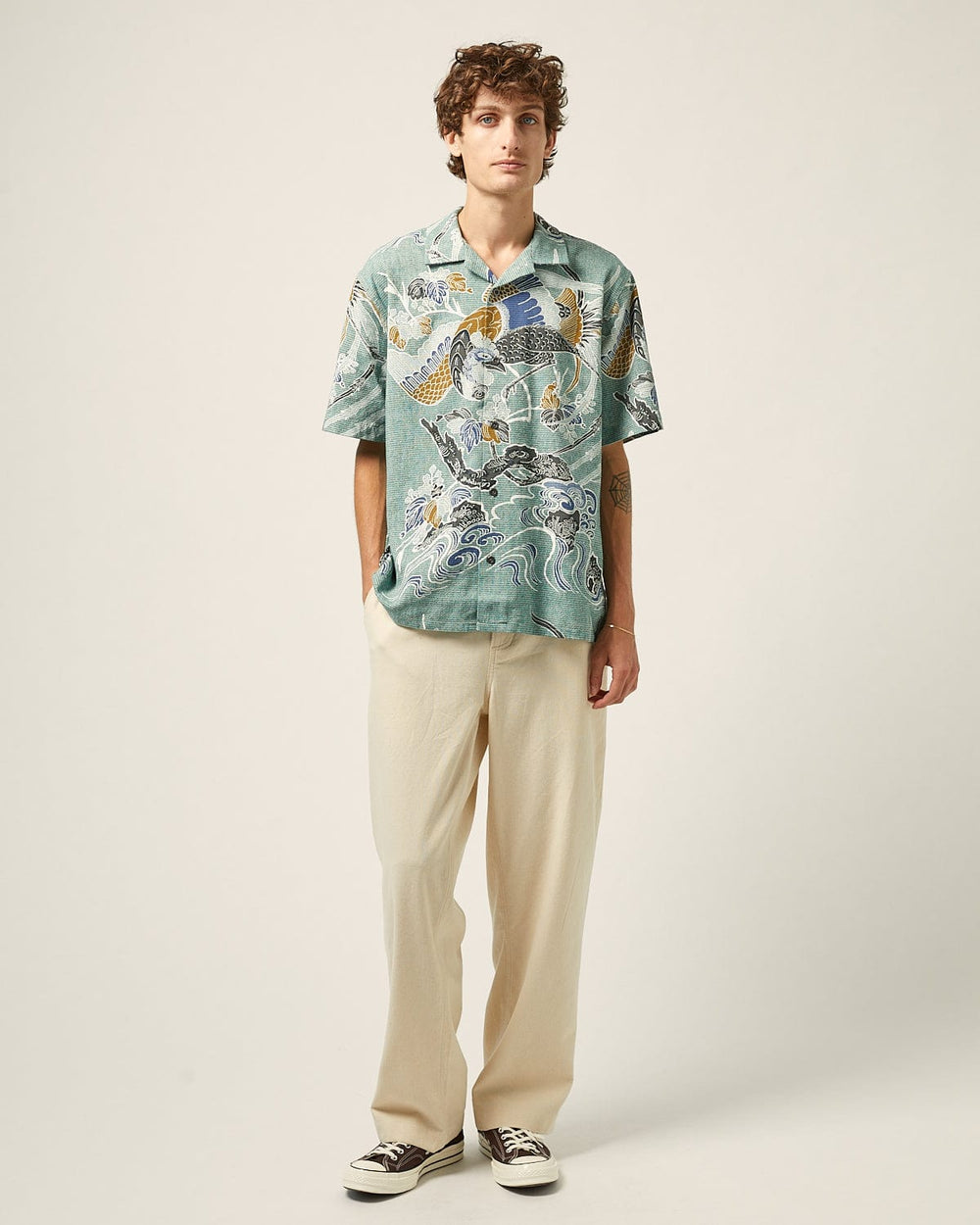 Kenji SS Camp-Short Sleeve Shirt-Corridor-Corridor