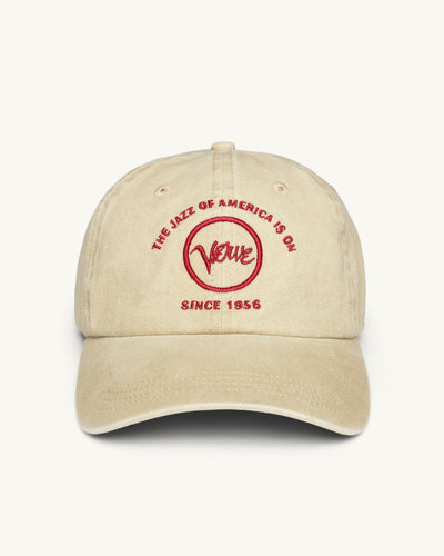 Verve Records Cap - Tan